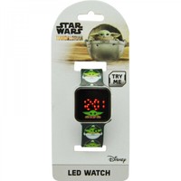 Uhr Star Wars Mandalorian - Grogu The Child - Neu, Disney