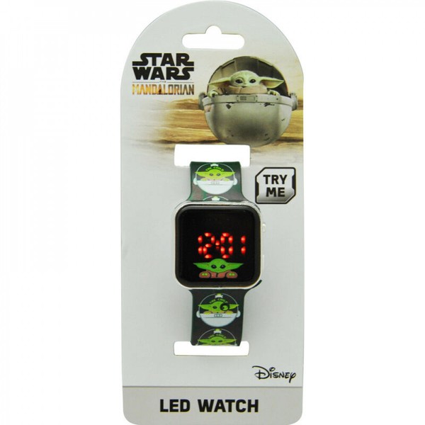 Uhr Star Wars Mandalorian - Grogu The Child - Neu, Disney-image