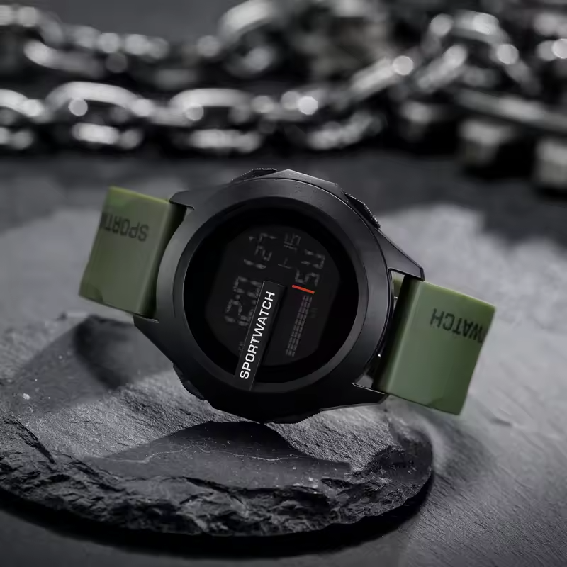 Luminous LED Tactical Wristwatch Waterproof Military Digital Sports Watch