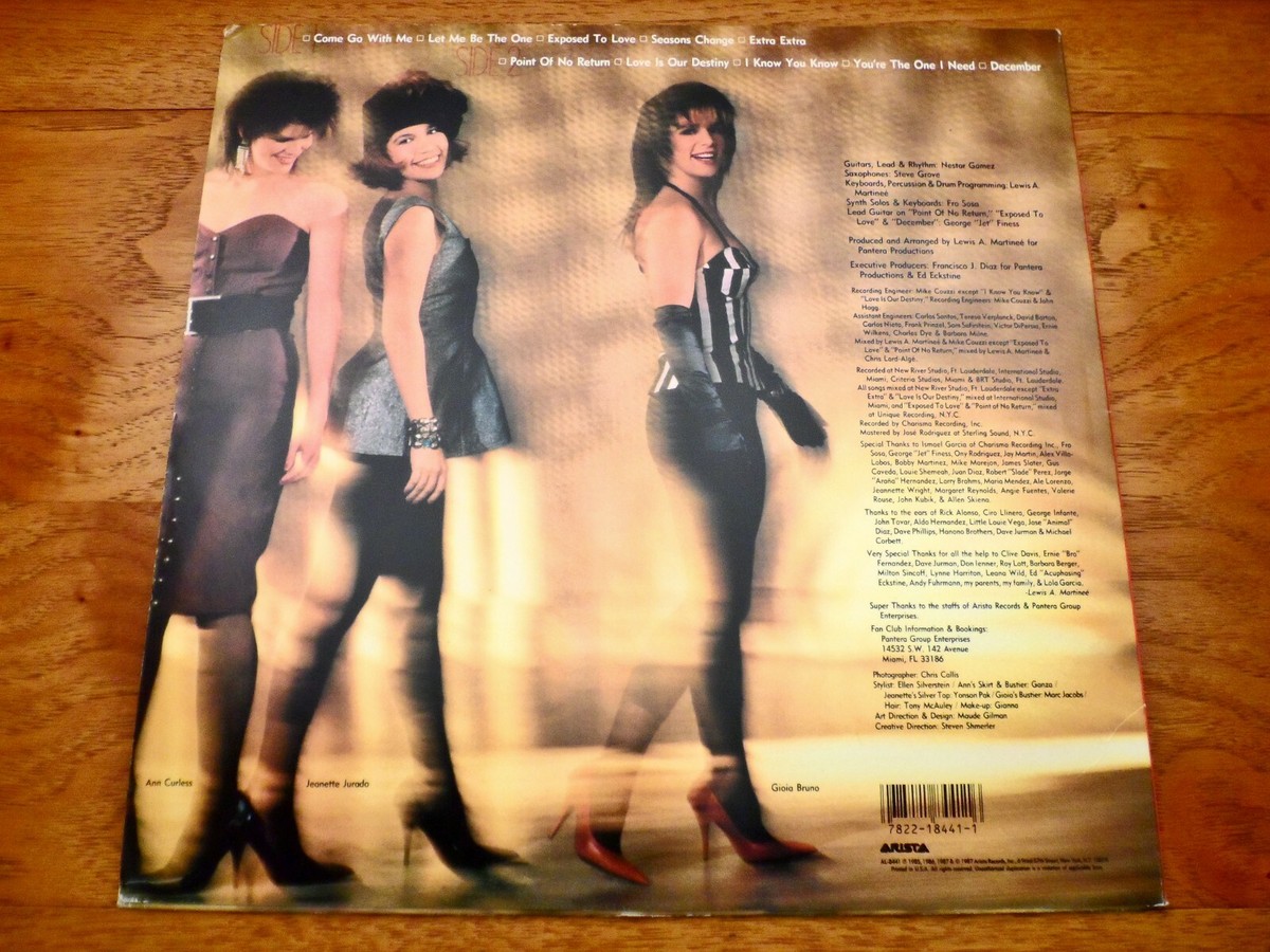 Expose ♫ Exposure ♫ Rare 1987 Arista Records Original Vinyl LP