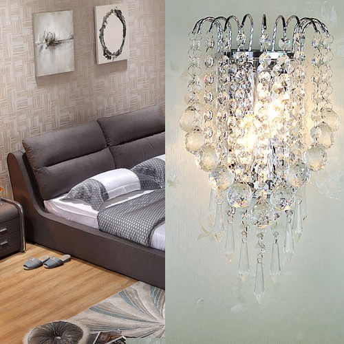 LED Wall Lamp Living Room, Bedroom, Bedside Lamp Crystal Wall Lamp Aisle Lamp au - Picture 6 of 12