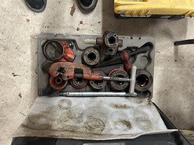 Ridgid Dye Set Up For Threads 