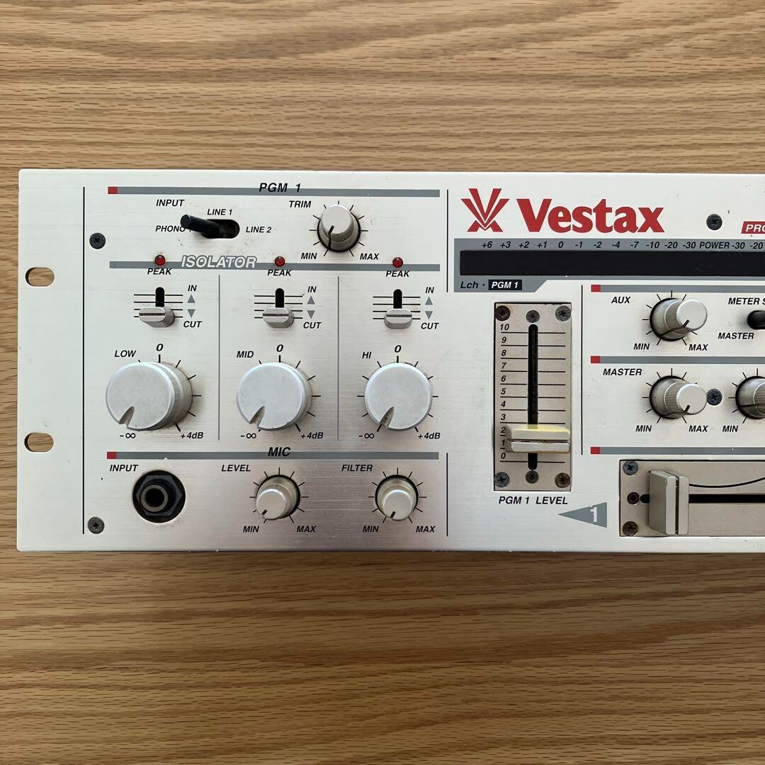 Vestax PMC-25 DJミキサー VESTAX PMC-25 Rotary DJ Mixer Super Clean (RARE) | eBay