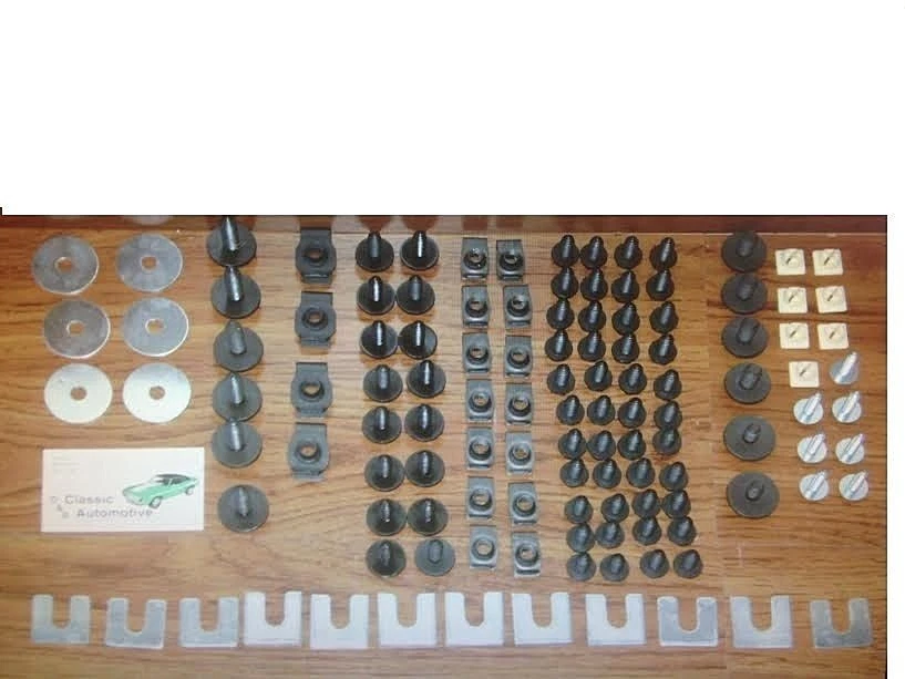 Kit de herrajes de chapa frontal de 122 piezas Chevy Buick Pontiac Olds Chevrolet Foto 3 de 3