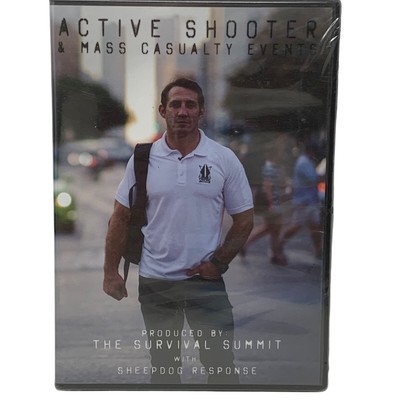 Active Shooter & Mass Casualty Events Produced by Survival Summit (DVD,2018) NEW