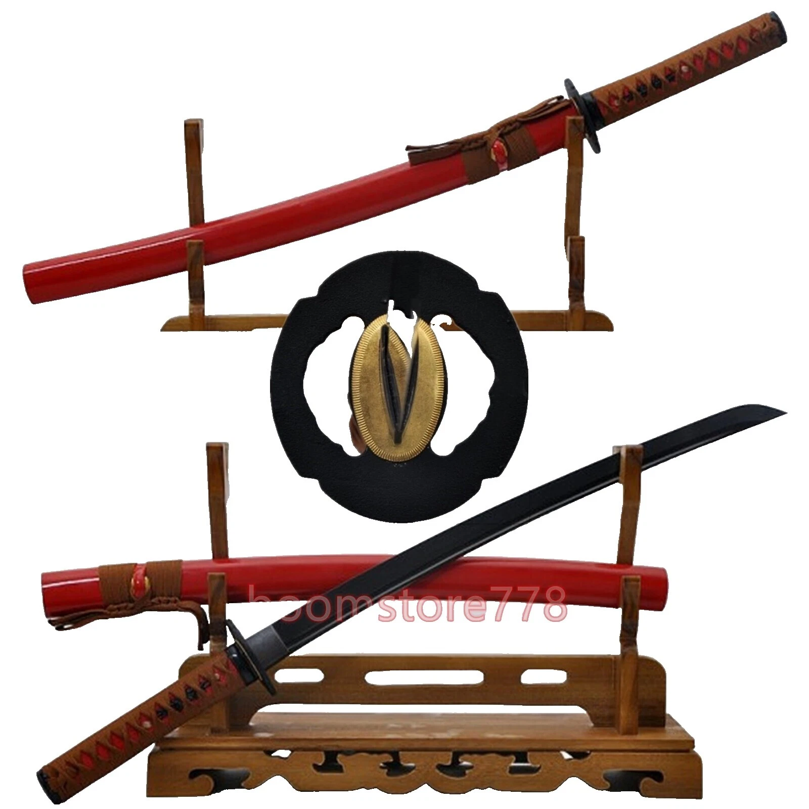 Samurai Curvado wakizashis japoneses de colección