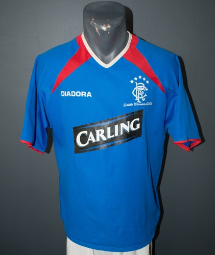 Retro Diadora Football Mens Shirt Size 