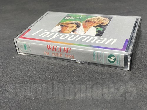 1985 Wham! I'm Your Man Taiwan Ltd 3 Tracks Cassette Tape Insert George Michael - Picture 10 of 13