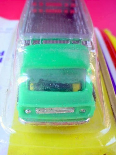 NIP Vintage Elgee Whee Wheels Cab Delivery Stake Truck Plastic HO Scale Models - Picture 8 of 9