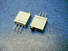 BI 66W250K 20-Turn 5W Trimmer POT 250K Ohm PCB Mount 3/8" Wide Cermet Resistor