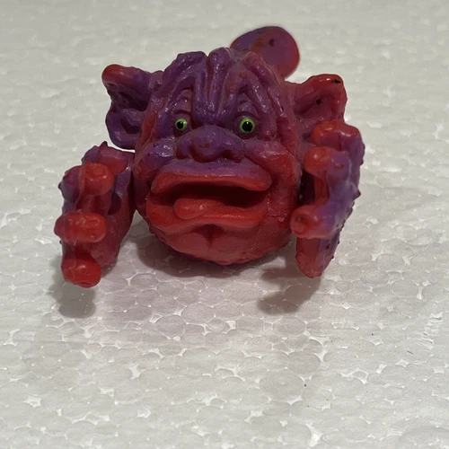 Vintage 87 Arco Seven Towns Mini Boglin Caged Ghost Of The Doll Plastic Toy Rare