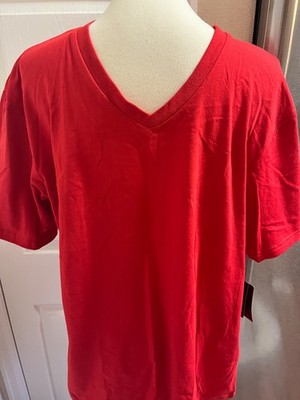 New BLACK ICE PREMIUM CLOTHING RED X-LARGE STRETCH TEE TSHIRT MENS NWT