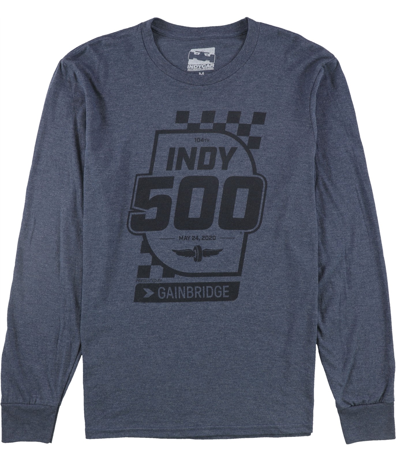 Indy 500 Mens Heathered Logo Graphic T-Shirt 4590₽