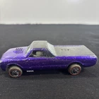 1967 Hot Wheels Redline Custom Fleetside Purple Hong Kong