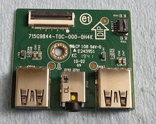 Dell 715G9844-T0C-000-0H4K USB/Headphone Jack Board, S2719DGF Monitor, All Cable
