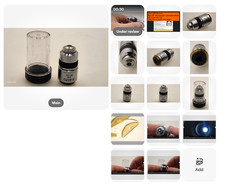 *CLEAN GLASS* Olympus A 40 PO 0.65 0.17 Strain-Free MS Objective Lens RMS 34022