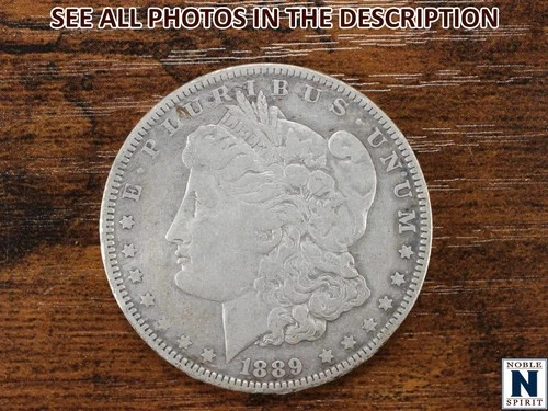 NobleSpirit Desirable 1889 O Morgan Silver Dollar XF Extremely Fine