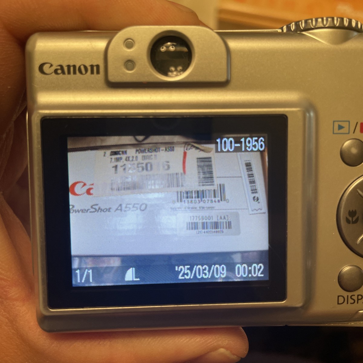 Canon - 超美品 PowerShot A550 シルバー M999 Excellent CANON PowerShot A550 710MP Digital Camera JAPAN | eBay