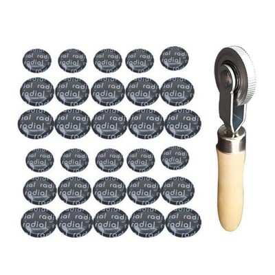 32mm 45mm 55mm Round Tire Patches Vehicle Car Tire Repair Glue Kit Repair Tool h