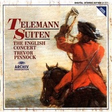 Telemann: Suiten (Orchestal Suites) /English Concert � Pinnock -  CD EBVG The