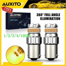 Led Front Turn Signal Blinker Light Bulb 1156 7506 3497 Amber Yellow New 110set Led Front Turn Signal Blinker Light Bulb 1156 7506 3497 Amber Yellow New 110set