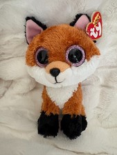 Ty Beanie Boos : Slick the Fox 6" Perfectly Cute! See pics!