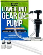 Unit Gear Oil Pump, Quart Bottle Lube Transfer, Transmission Fluid, Rear Differe