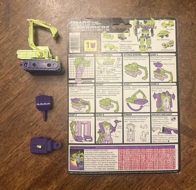 Vintage 1984 Hasbro G1 Transformers Devastator SCAVENGER Action Figure