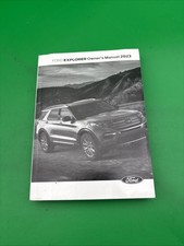 2023 Ford Explorer Owners Manual With Free Shipping