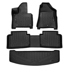 SMARTLINER A0742/B0742/E0742 2-Row Floor Liners +Behind 3rd Row Cargo Liner