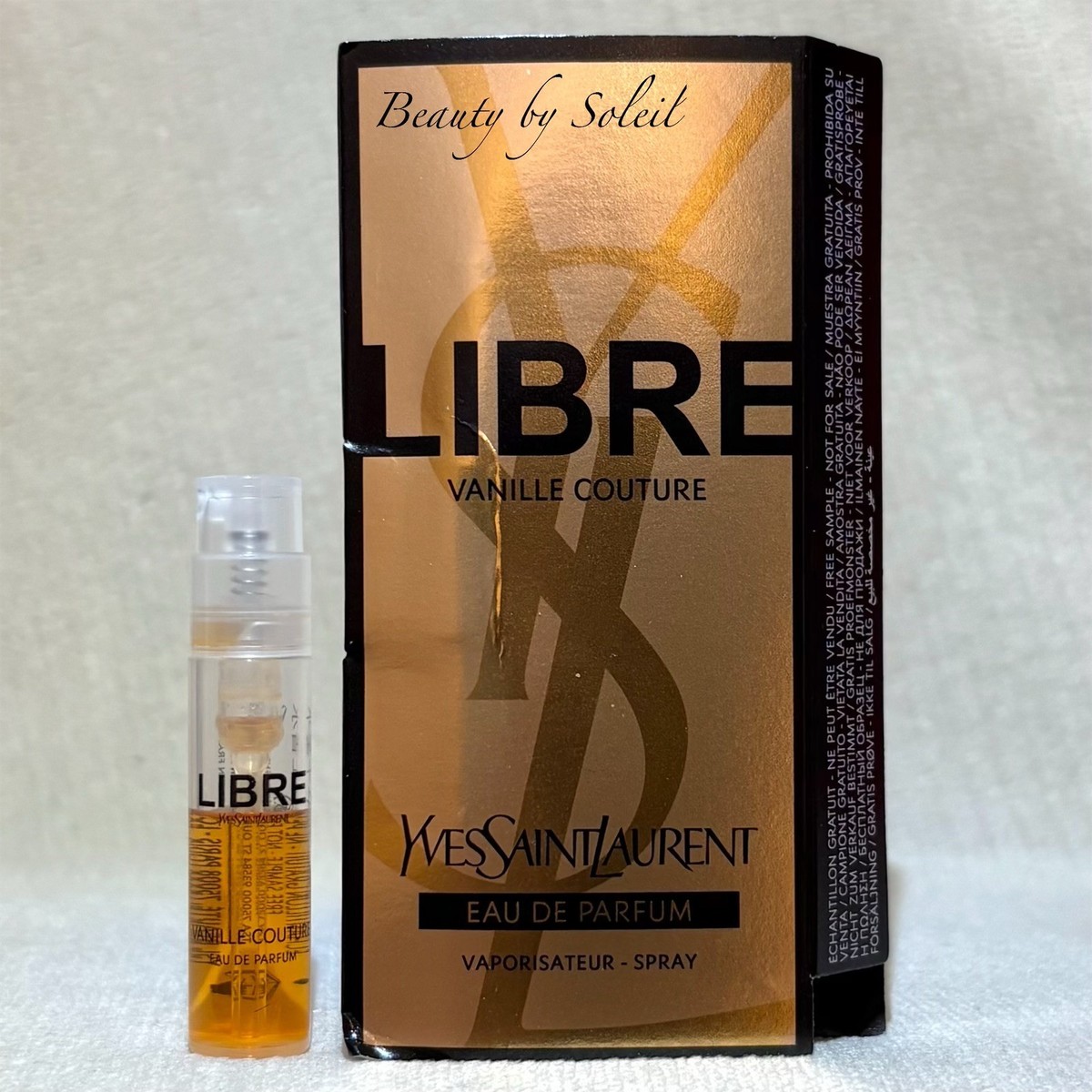 Yves Saint Laurent Libre Vanille Couture Sample Spray .04oz, 1.2ml