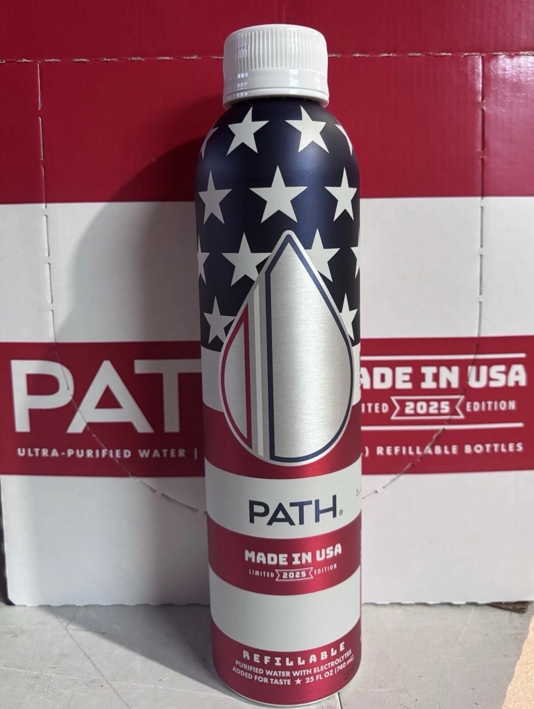 PATH USA Ultra-Purified Water 100% Recyclable 25 FL OZ | Ref