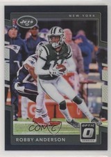 2017 Donruss Optic Black Prizm 4/25 Robby Anderson #13 2t9
