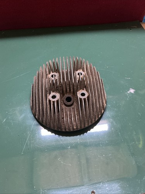 #ad VINTAGE VILLIERS CYLINDER HEAD B11910 GREEVES MOTORCYCLE? GBP 19.95