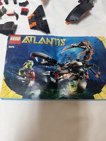 DEEP SEA STRIKER Lego Atlantis #8076 60% Complete with Instructions 2010