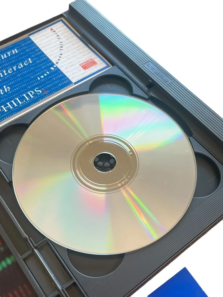 Vintage Philips CD-I Game NFL Football Trivia Challenge 1993 Team Compact Disc - Image 4 of 4