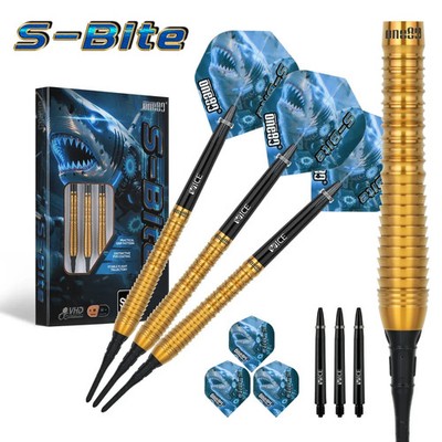 One80 S-Bite S B1 Softdarts 90% Tungsten Dart 18, 20g Darts Dartset Dartpfeile