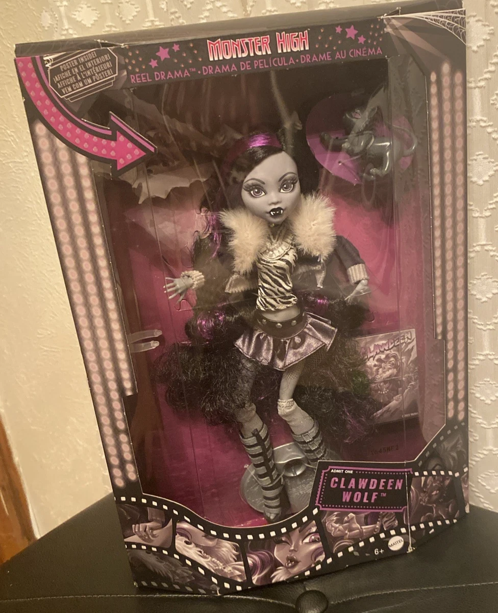 25+ Mattel Original (Unopened) Clawdeen Wolf Doll Monster High