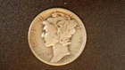 1936 D Mercury Dime 10c -90% Silver US Dime FREE SHIPPING AND TRACKING - 001
