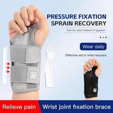 Wrist Brace with Splints for Carpal Tunnel Arthritis Tendonitis Support Hand