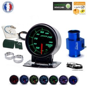 Kit Manometre Temperature D Eau O 52mm Avec Adaptateur Pour Sonde Universel Ebay