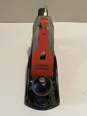 Vintage SEARS Hand Plane 9-3/4in. Wood Plane 187.37063-DD MADE IN