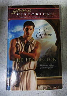 The Protector Love Inspired Historical Romance Good Condition Paperback -Capshaw