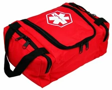 DIXIE EMS 636841-R EMPTY FIRST RESPONDER II TRAUMA BAG RED