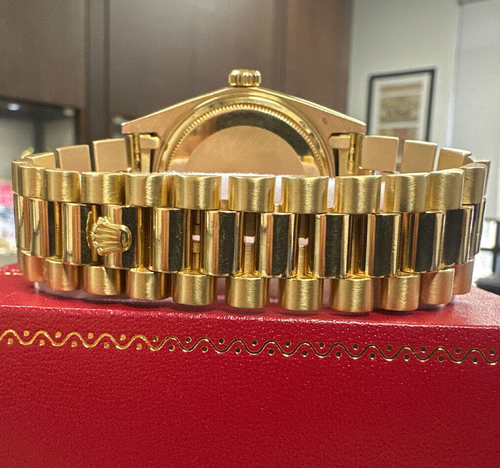 Mens VINTAGE Rolex Day-Date President Watch 18k Yellow Gold 36mm - Picture 3 of 5