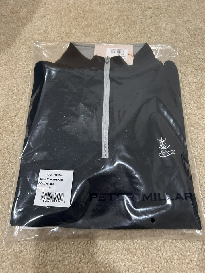 Scotty Cameron Perth Performance Qtr-zip Black S - Image 2 of 4