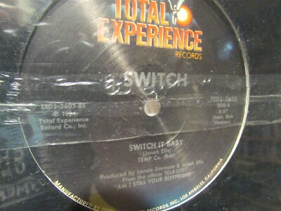 SWITCH Switch It Off Album Version/Instr. Dub 1984 12