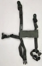OLDGEN MSA ACH MICH REPLACEMENT 4 POINT GREEN CHIN STRAP  S/M/L PN 10066722