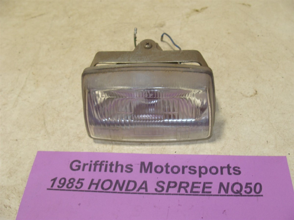 85 HONDA SPREE NQ50 oem scooter moped original stanley headlight