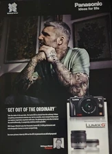 Lumix G D-SLR Camera Magazine Picture Ad Advertisement Print Wall Art Display